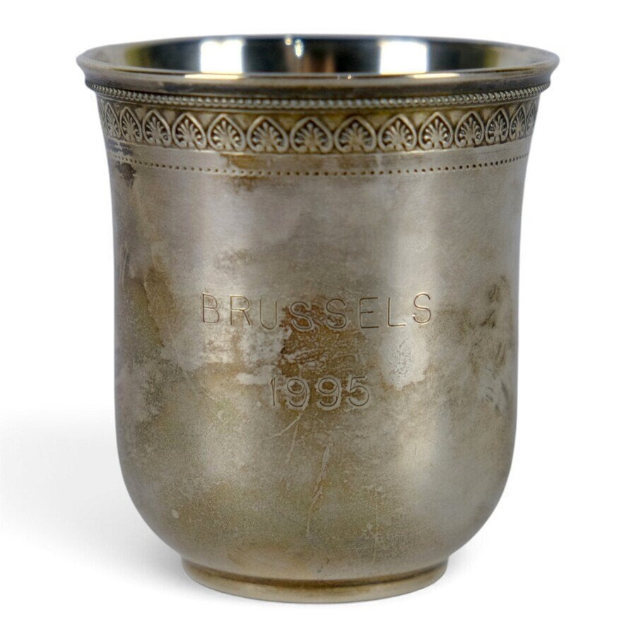 Zilveren bekertje, Ophalen of Verzenden, Zilver
