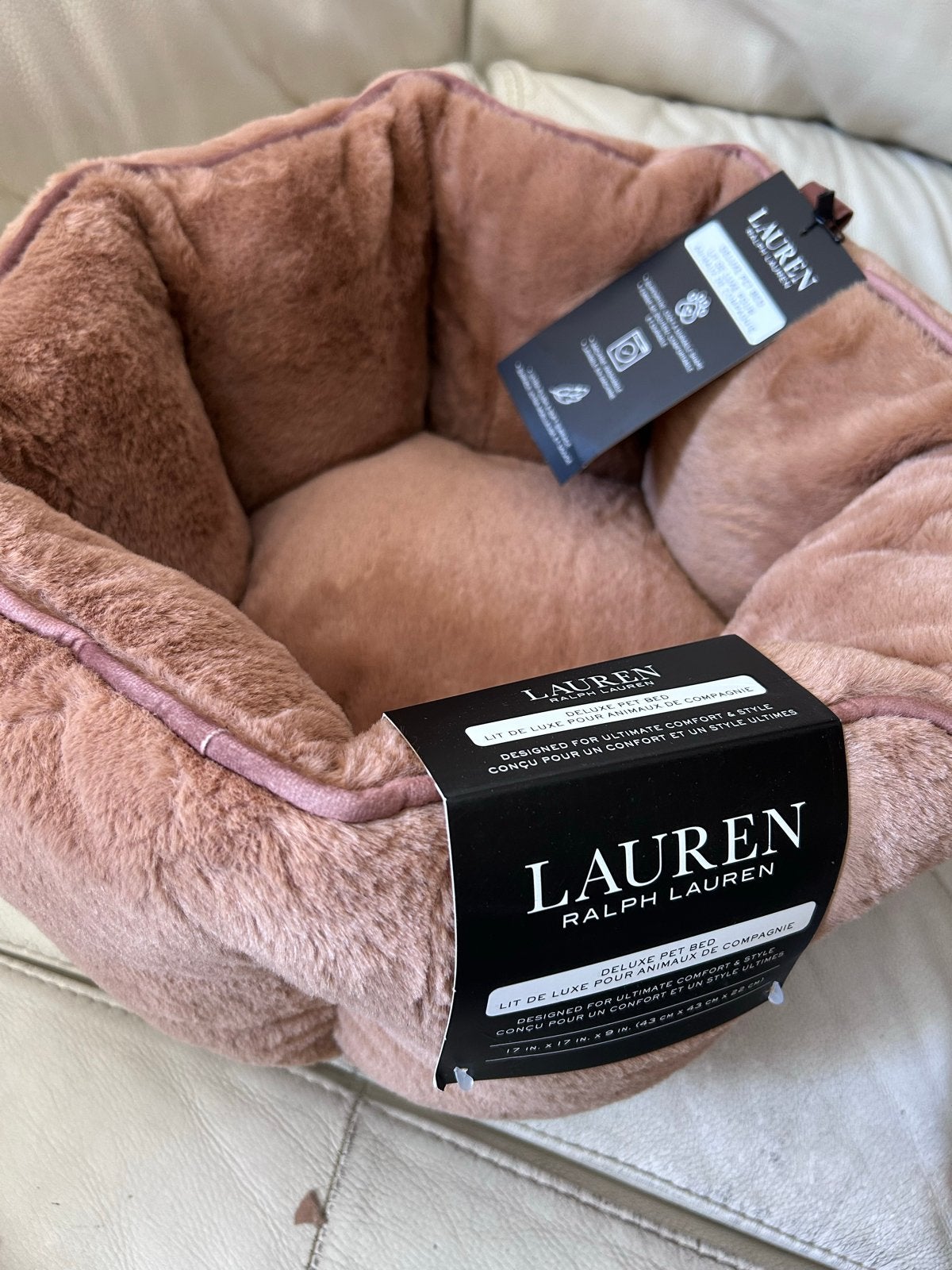 Ralph Lauren Deluxe pet bed, Dieren en Toebehoren, Ophalen of Verzenden, Overige