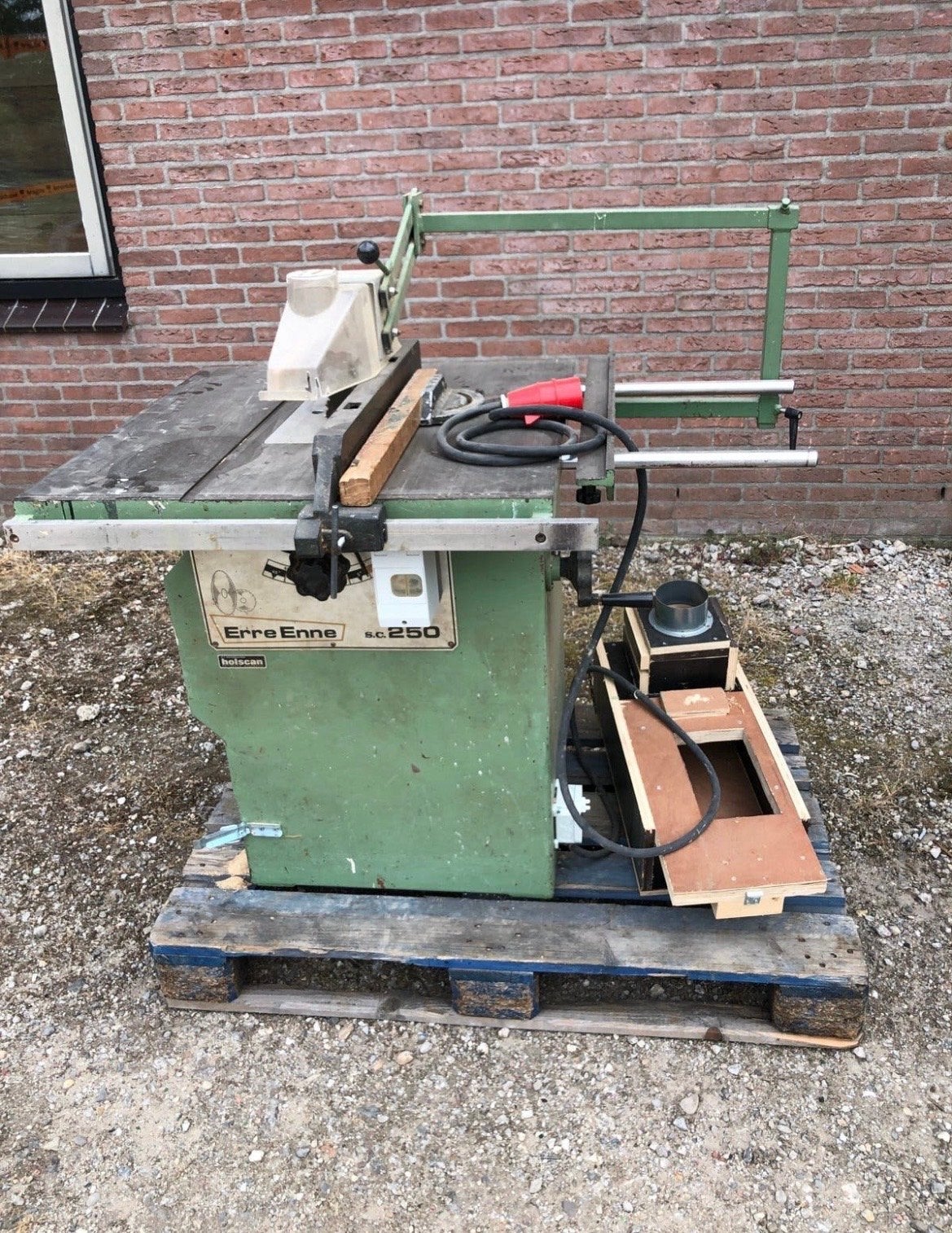 Erre Enne RLC 250 Cirkelzaag - Robuust en Krachtig, Ophalen, Gebruikt, Cirkelzaag, 70 mm of meer
