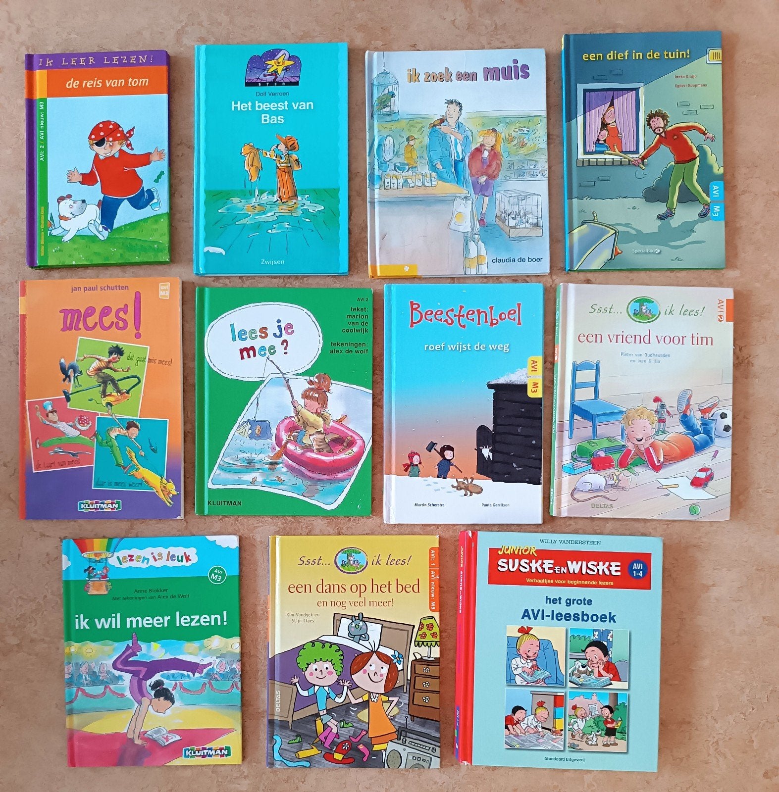 11 leesboekjes AVI M3 - Groep 3, Boeken, Ophalen of Verzenden, Gelezen, Fictie algemeen