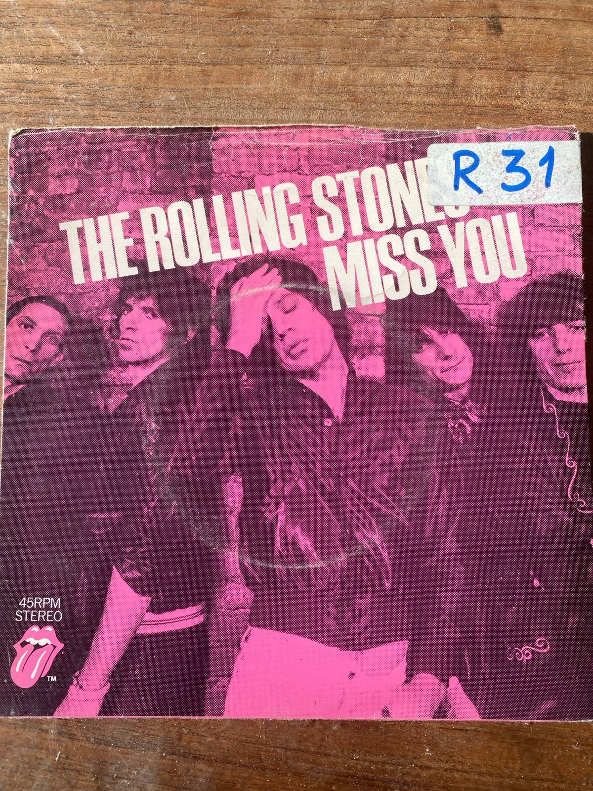 The Rolling Stones - Miss You (Vinyl Single), Gebruikt, 7 inch, Ophalen of Verzenden, EP