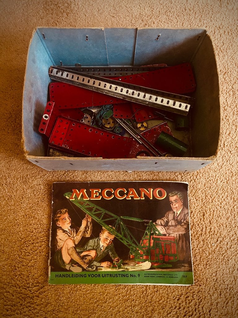 Meccano No. 9, Ophalen, Gebruikt, Groter dan 1:32