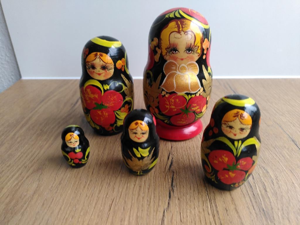 vintage baboeska matroeska set, Ophalen of Verzenden, Zo goed als nieuw