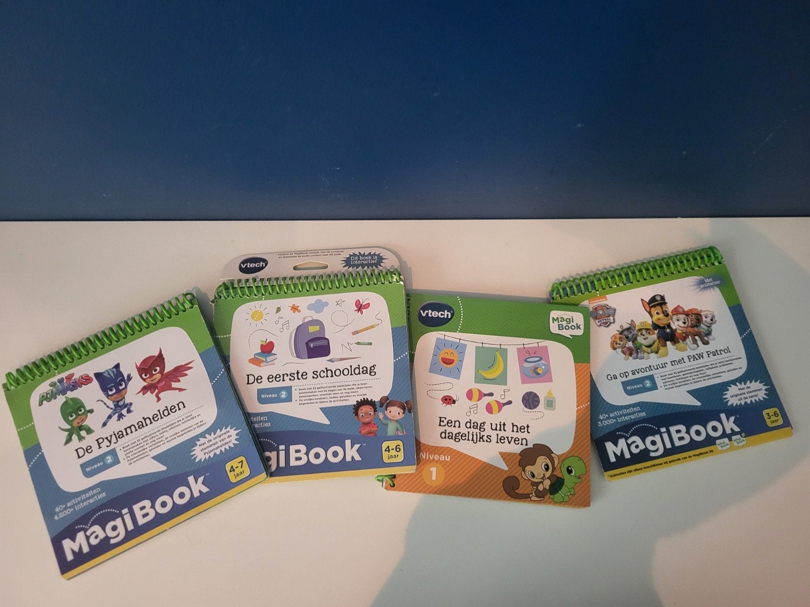 VTech MagiBook Boekjes - 4 stuks, Ophalen, Gebruikt, Taal en Lezen