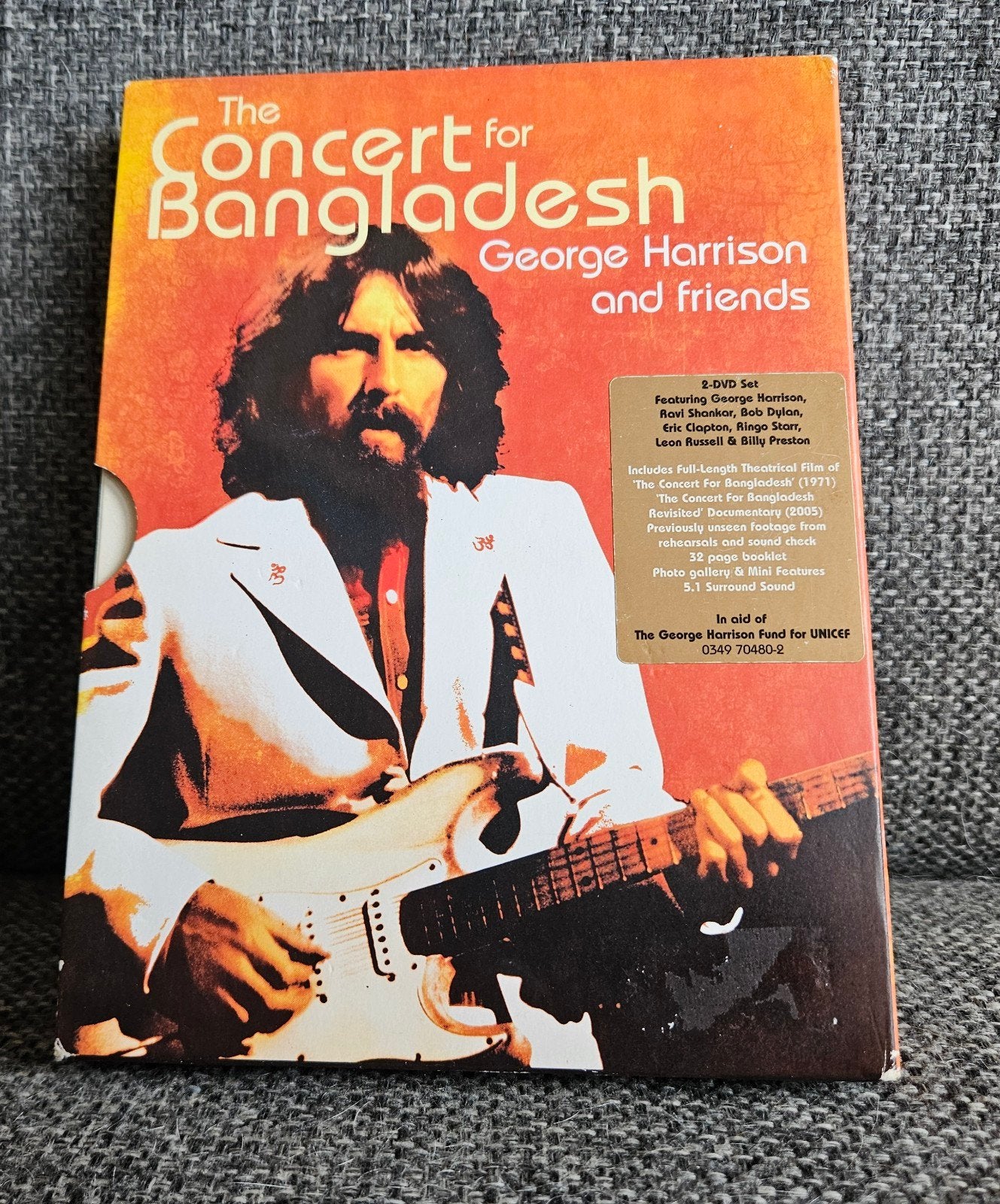 The Concert for Bangladesh - George Harrison & Friends DVD, Verzenden, Alle leeftijden, Zo goed als nieuw, Concert