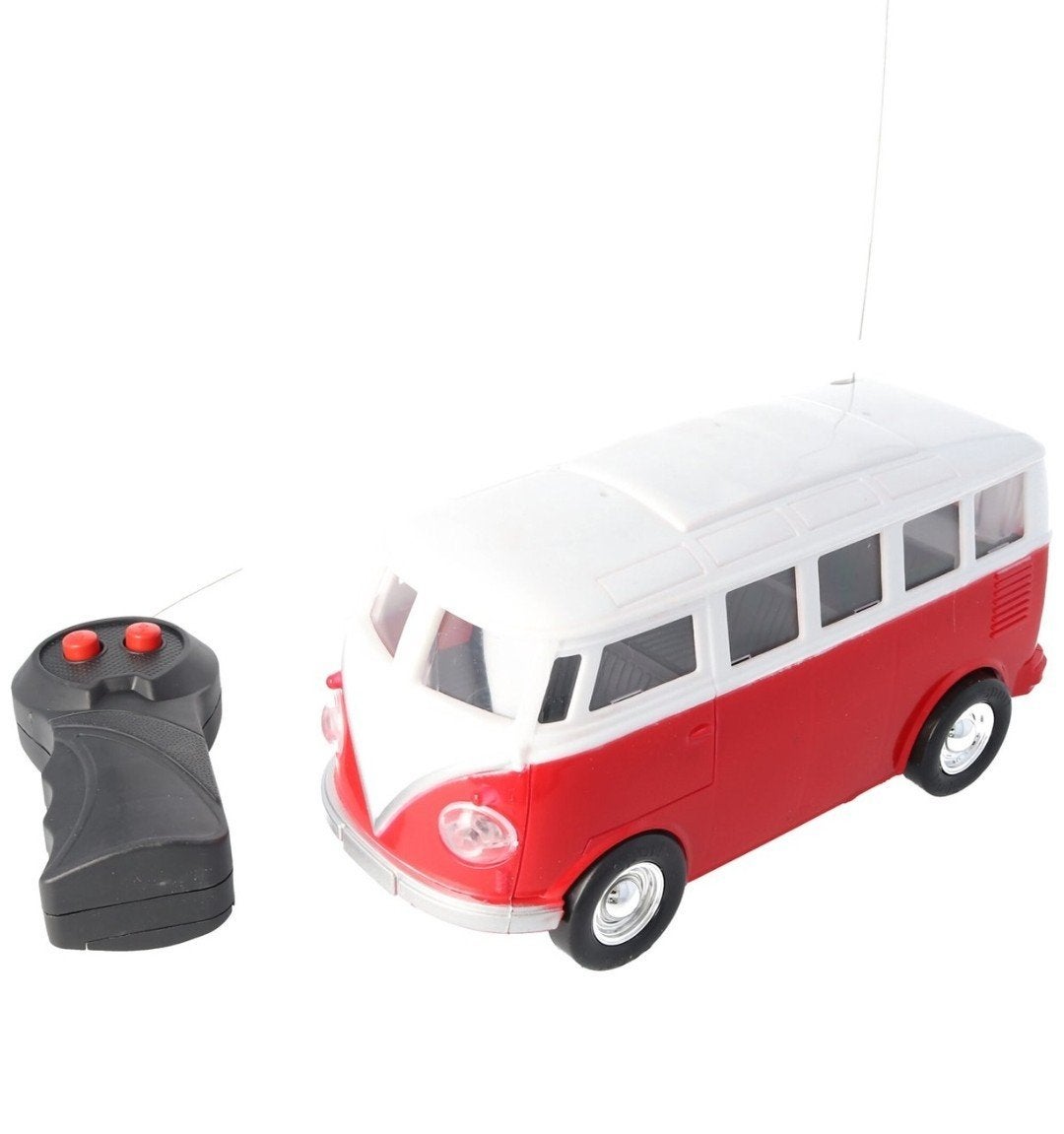 RC Retro VW T1 Busje met afstandsbediening 2 soorten, Elektro, Nieuw, Ophalen of Verzenden, Auto onroad