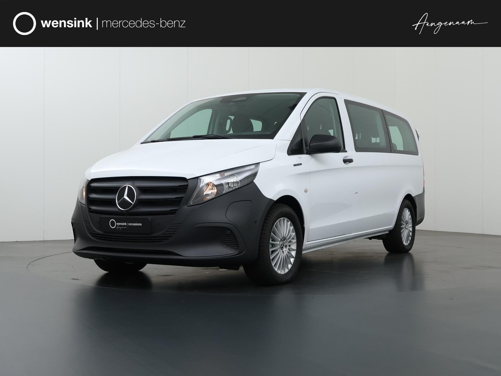 Mercedes-Benz eVito Tourer 129 L2 PRO 90kWh | | Snelladen 11, Auto's, Stof, Zwart, Mercedes-Benz, Nieuw