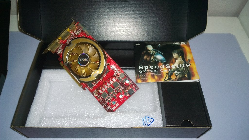 Retro Asus Radeon HD 4850 1GB in Originele Doos, Topstaat, Ophalen, ATI Radeon