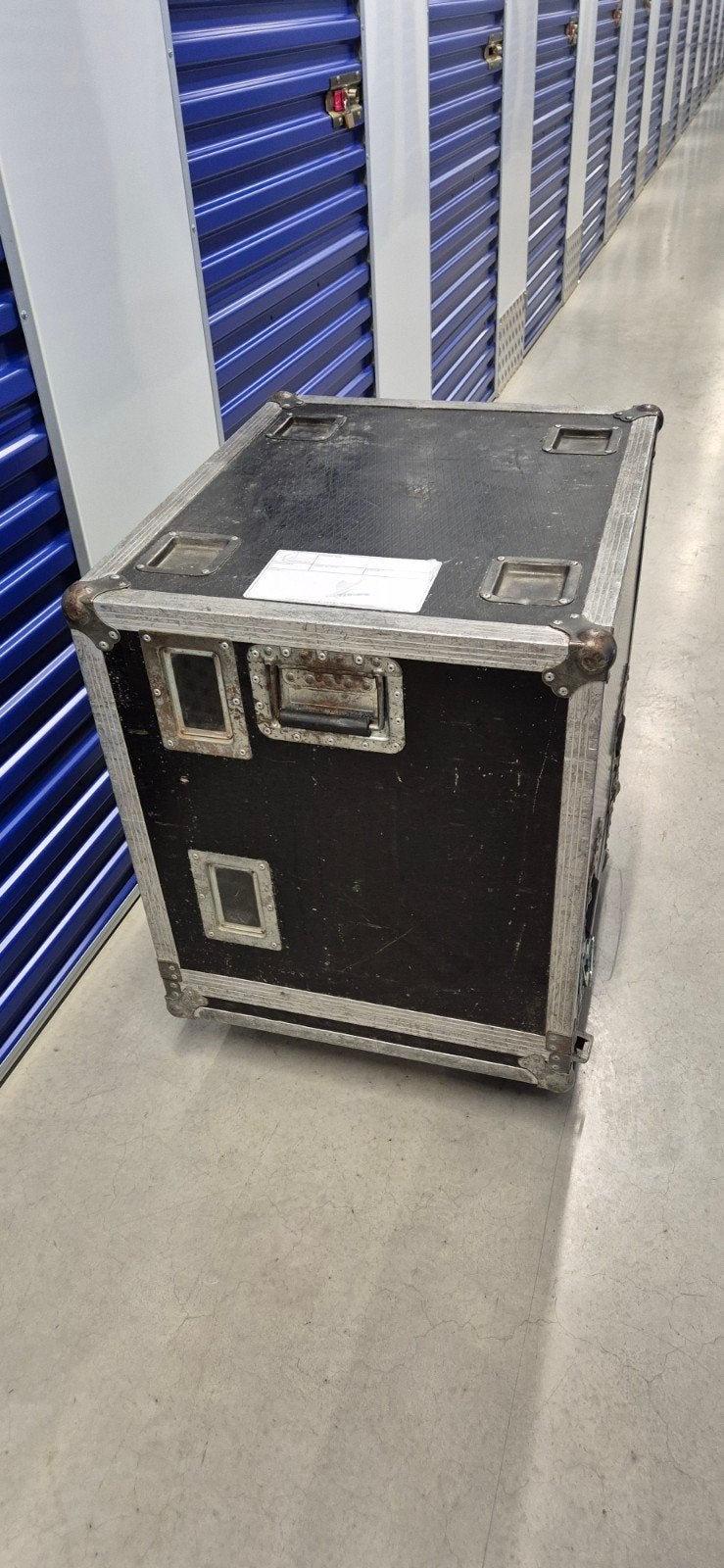 19 inch flightcase, zonder binnenrack, Ophalen, Gebruikt, Overige instrumenten, Flightcase