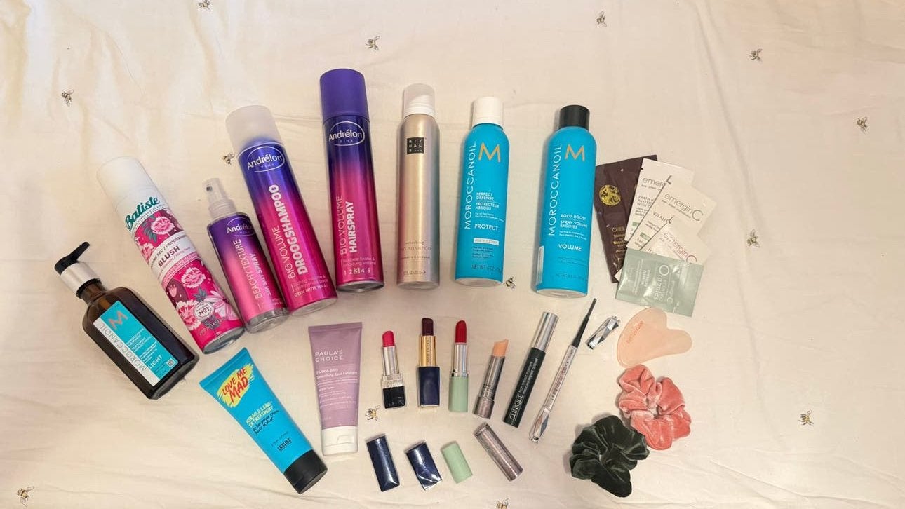 Beautypakket haar en make-up Moroccan oil dior rituals, Ophalen of Verzenden, Zo goed als nieuw