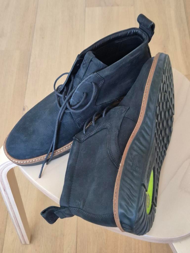 Ecco Heren Boots Zwart Nubuck!, Ecco, Zwart, Boots, Ophalen of Verzenden