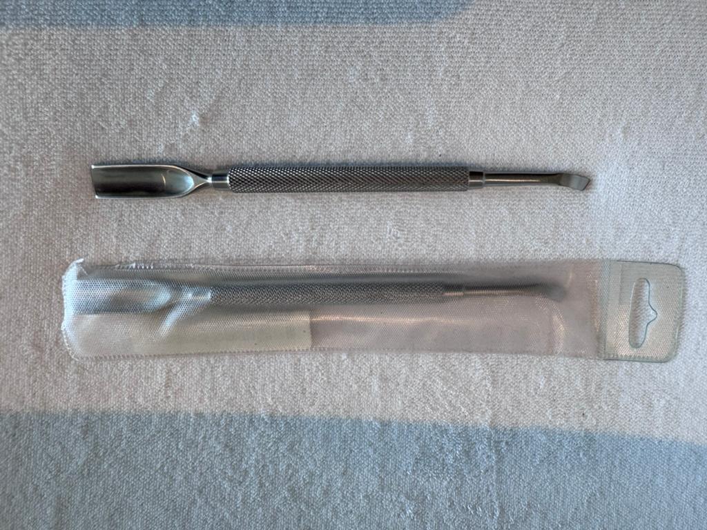 Nieuw RVS cuticle pusher nagelstylist manicure, Nieuw, Ophalen of Verzenden, Handen en Nagels, Toebehoren