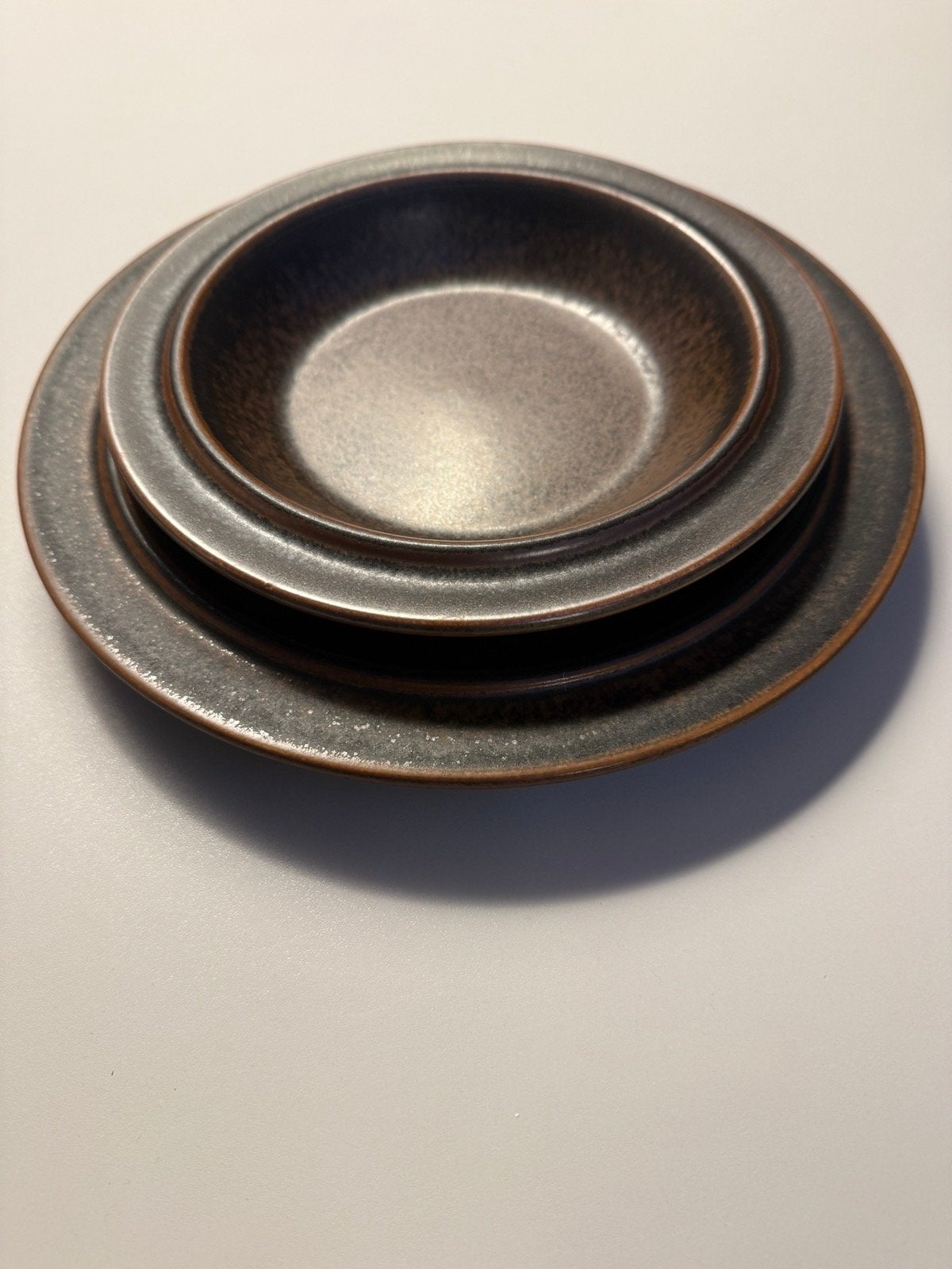 Vintage Arabia borden set, Ophalen of Verzenden
