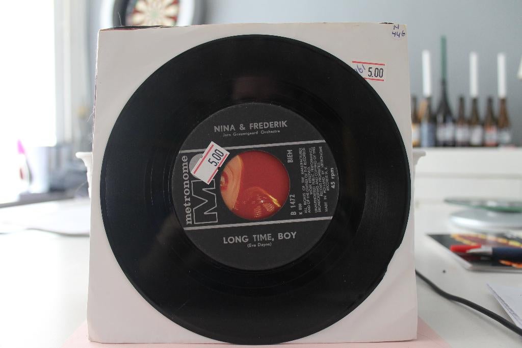 7" Single Nina & Frederik - Long Time Boy / Countin' Colours, Gebruikt, 7 inch, Single, Ophalen of Verzenden