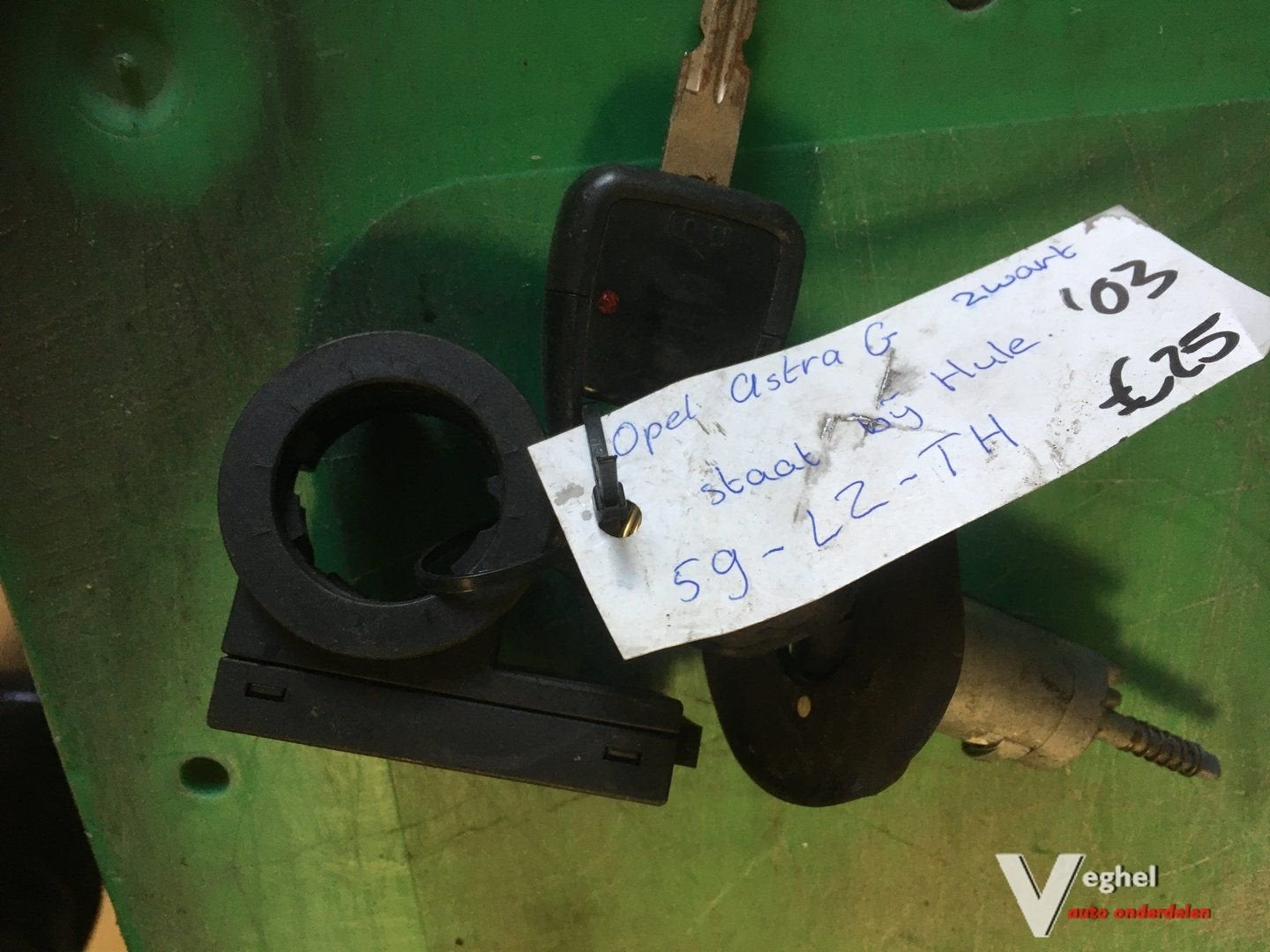 Opel Astra G 2003 contactslot met sleutel, Gebruikt, -, -, Ophalen of Verzenden