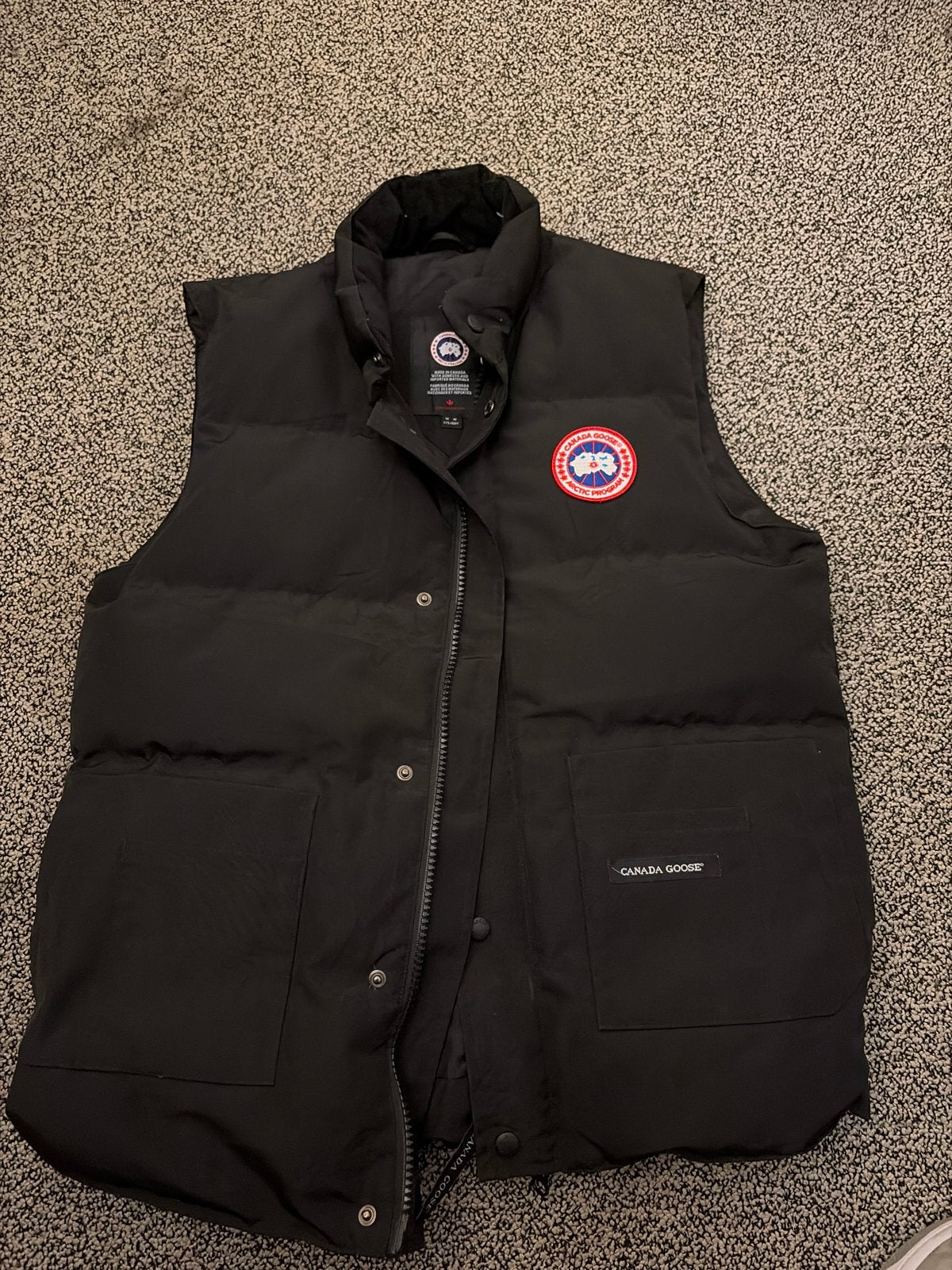 Canada Goose Bodywarmer Zwart - Maat M, Ophalen of Verzenden, Zo goed als nieuw, Maat 38/40 (M), Zwart