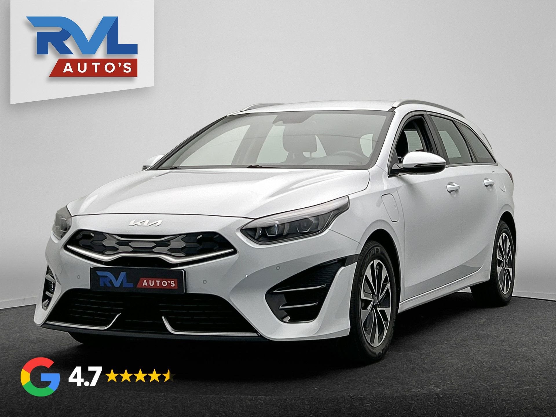 Kia Ceed Sportswagon 1.6 GDI PHEV DynamicPlusLine | Groot/Sc, Auto's, Kia, 8 kWh, Gebruikt, Wit, Plug-in hybride