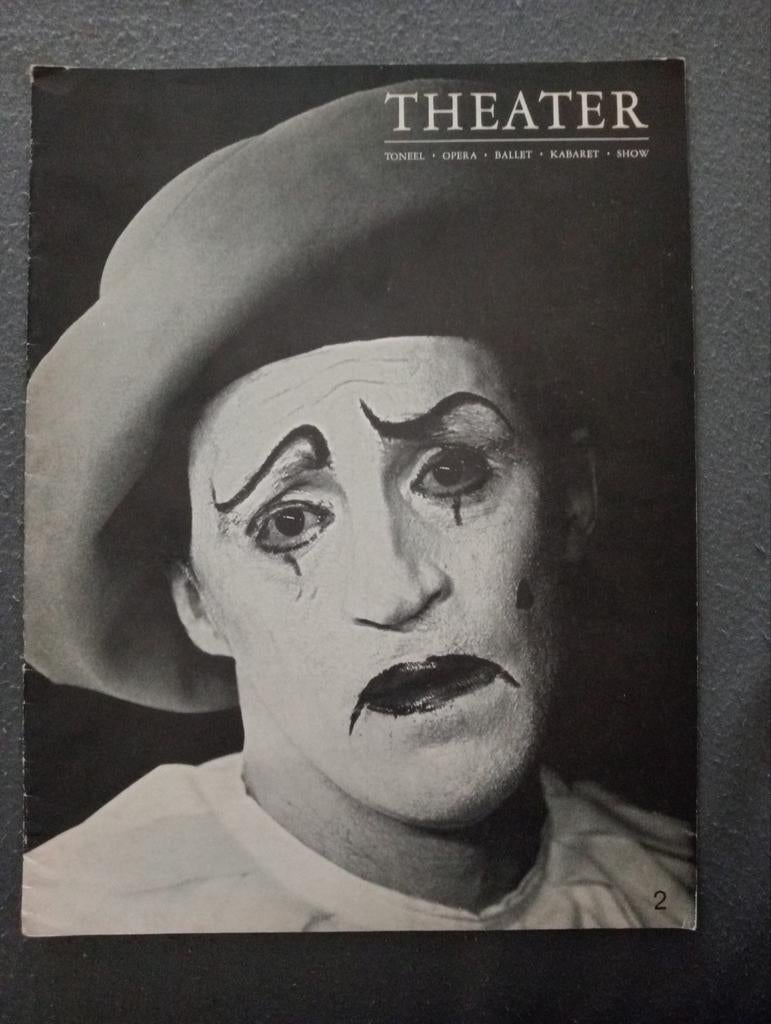 Rob van Reijn Pantomime Hans van den Busken 1964, Ophalen of Verzenden, Gelezen