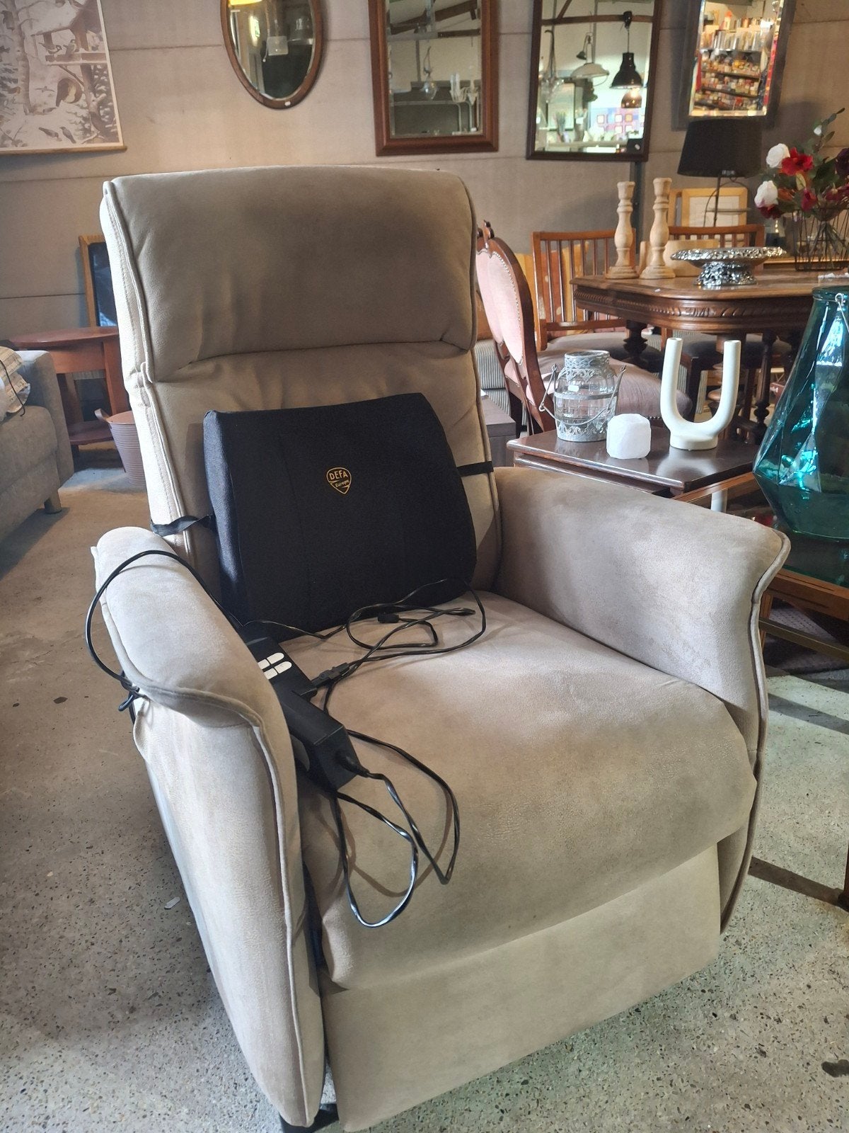 Seniorenstoel, Huis en Inrichting, Fauteuils, Ophalen, Stof, Minder dan 50 cm
