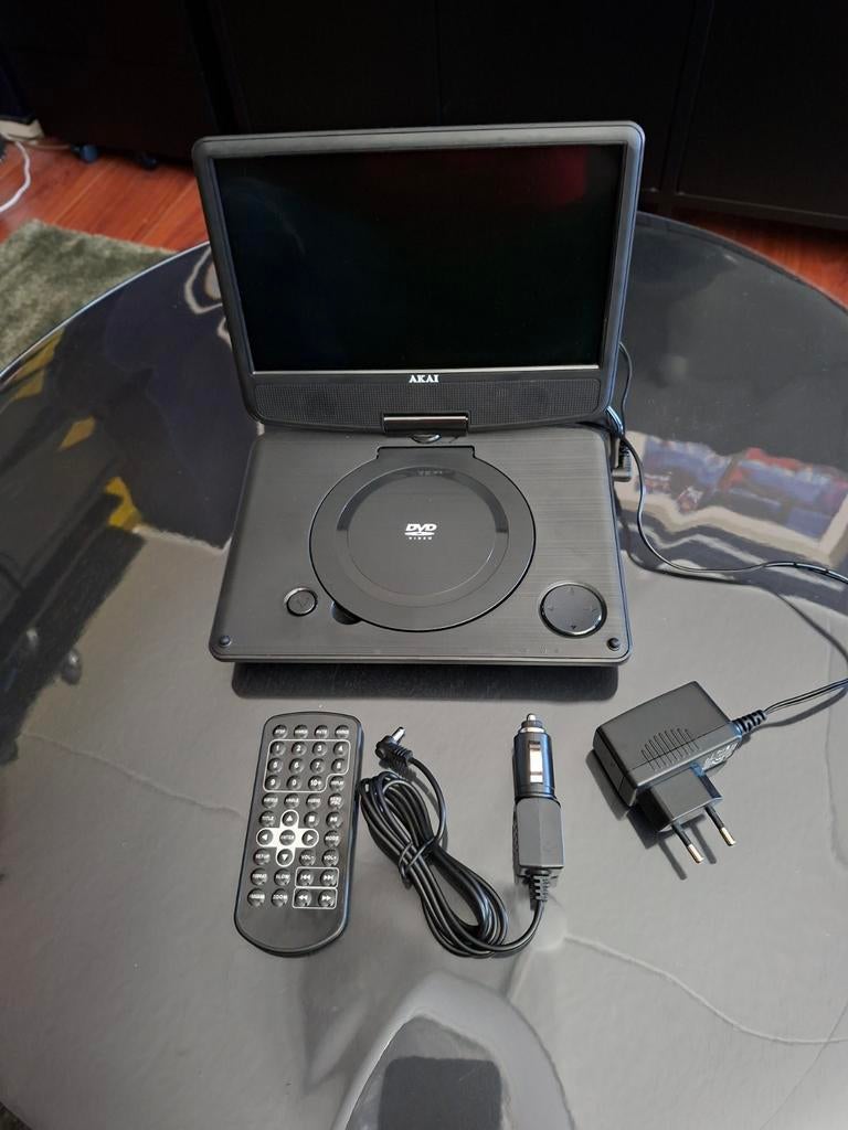 AKAI Draagbare DVD-speler met afstandsbediening, Audio, Tv en Foto, Dvd-spelers, Draagbaar, Ophalen of Verzenden, Zo goed als nieuw
