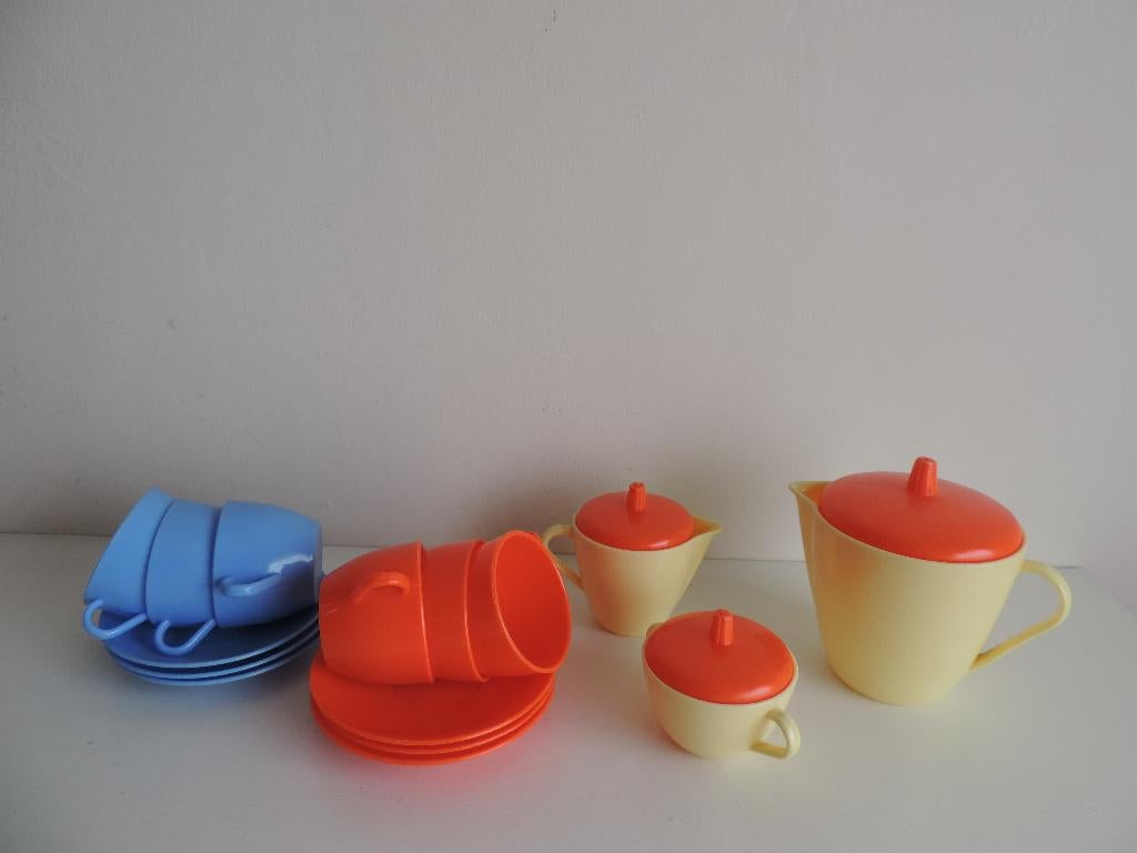 vintage kinderserviesje, Ophalen of Verzenden, Gebruikt, Jongen of Meisje
