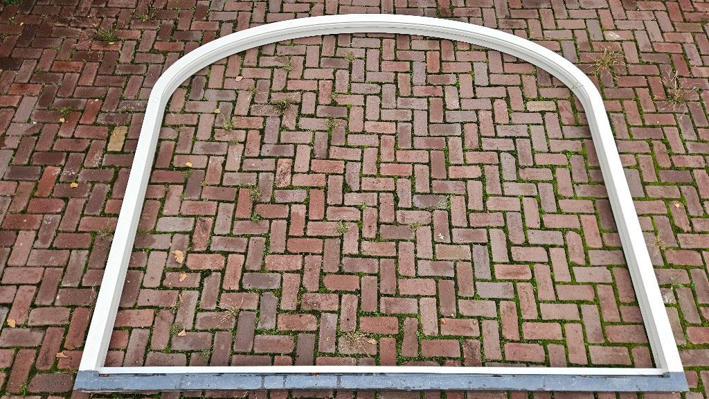 Nieuw hard houten kozijn met hardstenen onderdorpel, Ophalen, Nieuw, 225 cm of meer, Hout