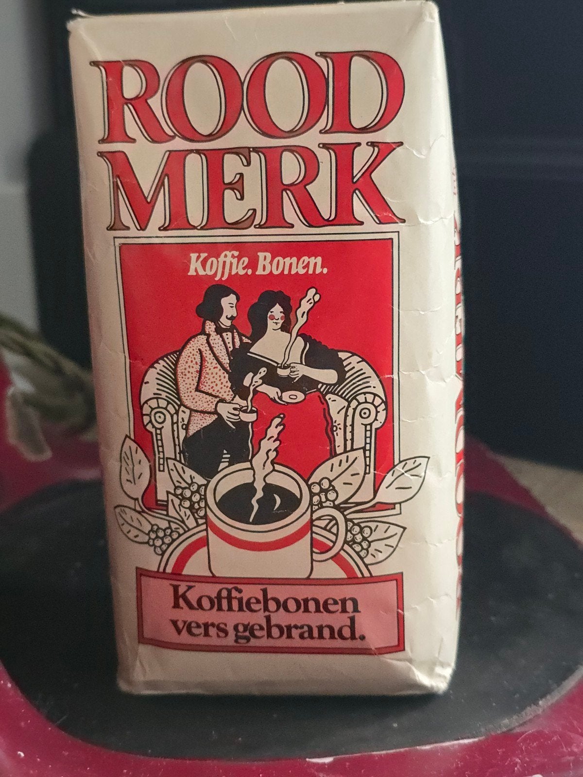 Ongebruikte zak ROOD MERK koffiebonen 250 Gram 1983 €7.50, Ophalen of Verzenden, Nieuw