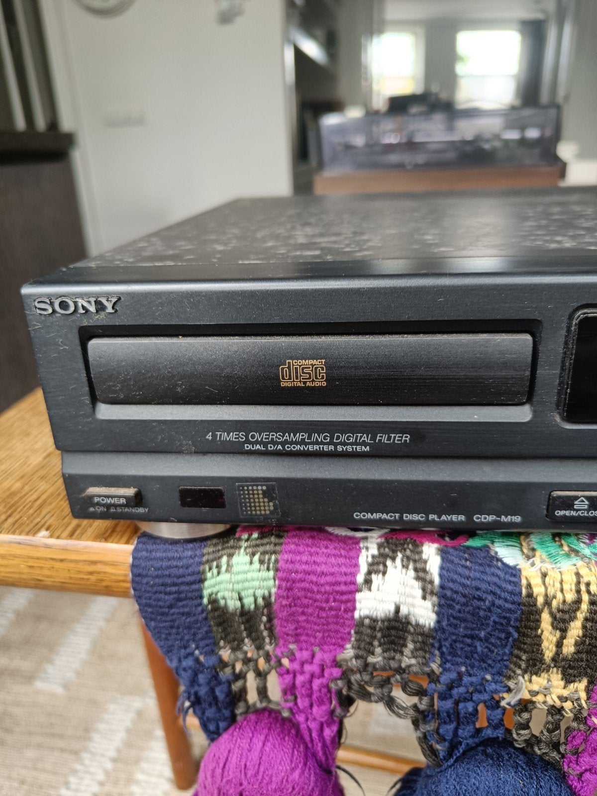 Sony CDP-M19 Compact Disc Speler - Vintage Audio, Ophalen