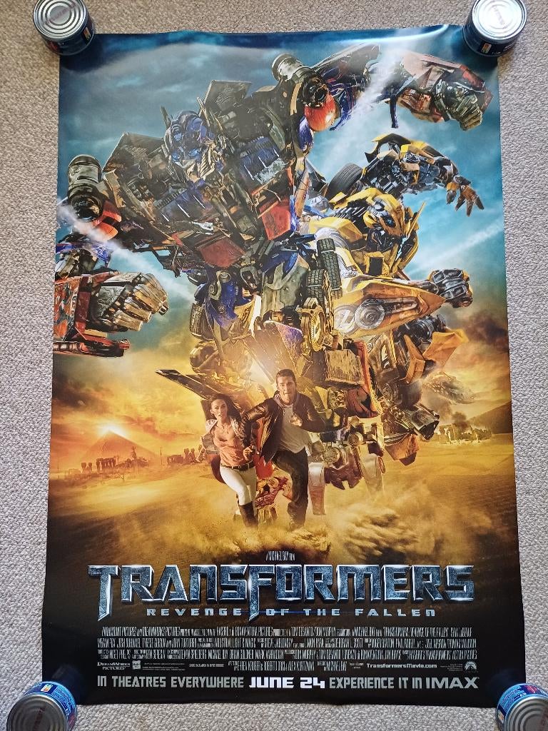 TRANSFORMERS   REVENGE  OF  THE  FALLEN      poster, Rechthoekig Staand, Verzenden, Nieuw, A1 t/m A3