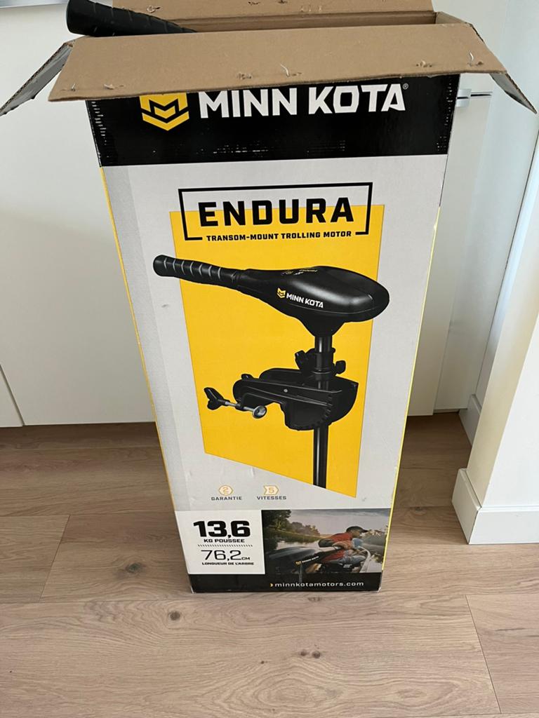 Te koop Minn Kota elektrische motor, Ophalen, Gebruikt, Motor en Techniek
