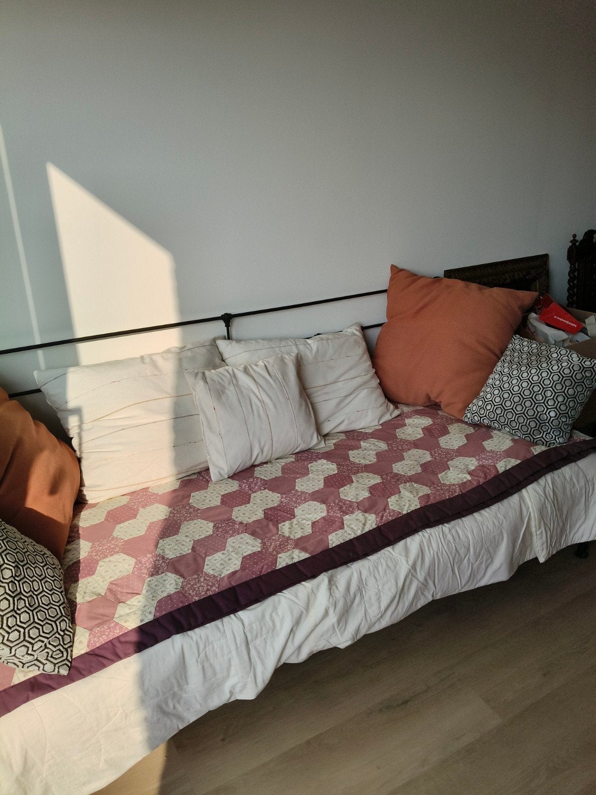 tiener bed/ ijzer, Ophalen of Verzenden, Eenpersoons, Metaal