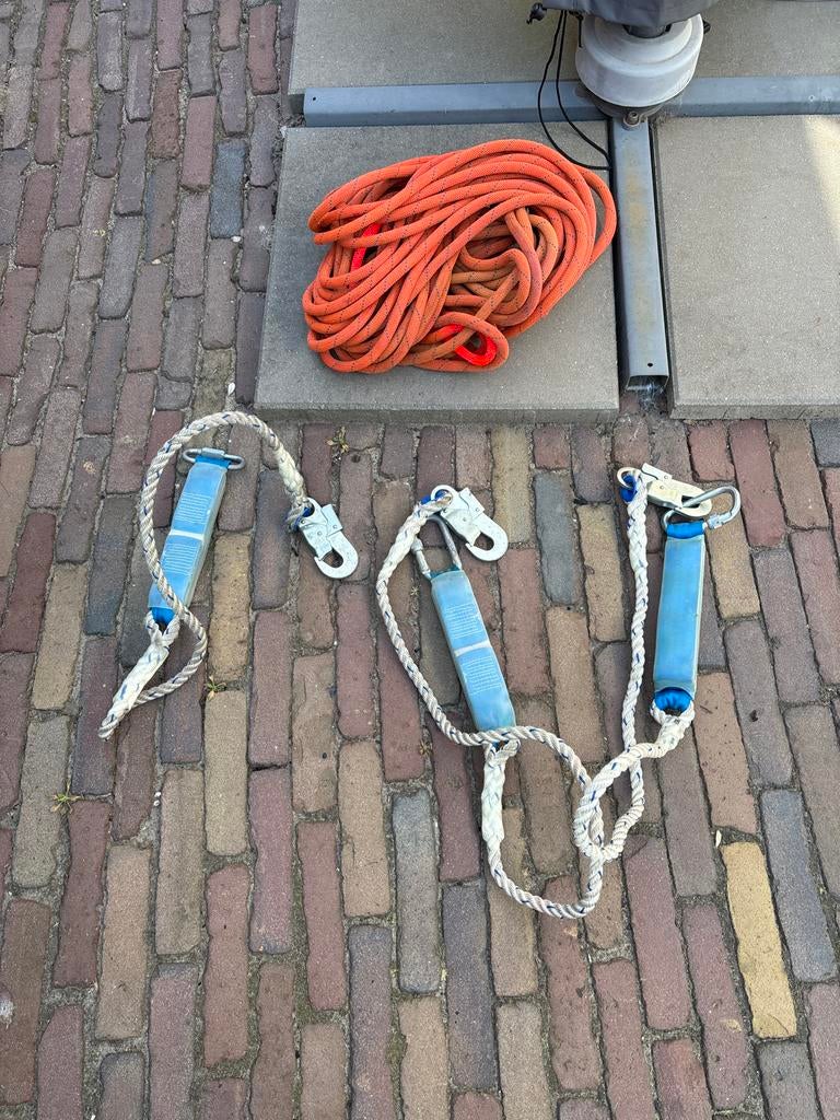 Tractel LCA12 Valbeveiliging Lanyards (3 stuks), Ophalen, Gebruikt