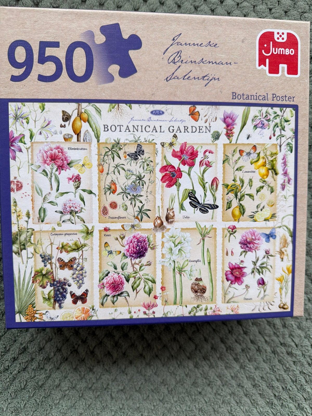 Jumbo Legpuzzel 950 stukjes - Botanische Tuin, Ophalen of Verzenden, 500 t/m 1500 stukjes, Zo goed als nieuw, Legpuzzel