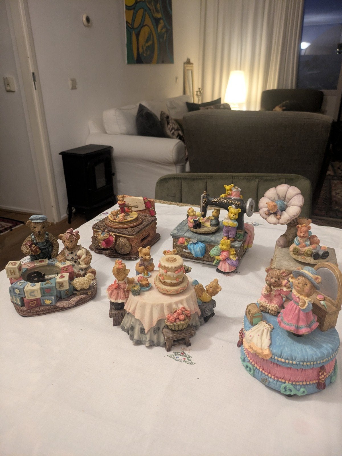 Beren muzikale familie, Ophalen