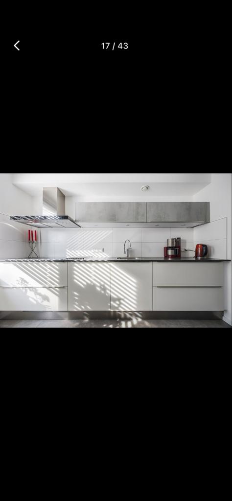 Keuken bovenkast met spots - 220x35x32 cm, Ophalen, Zo goed als nieuw