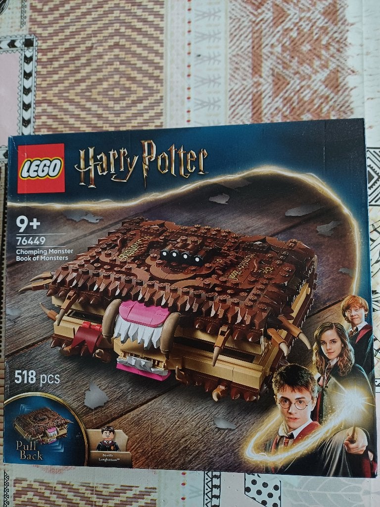 Lego Harry Potter 76449 Chomping Monster Book of Monsters, Lego, Harry Potter, Ophalen of Verzenden, Zo goed als nieuw