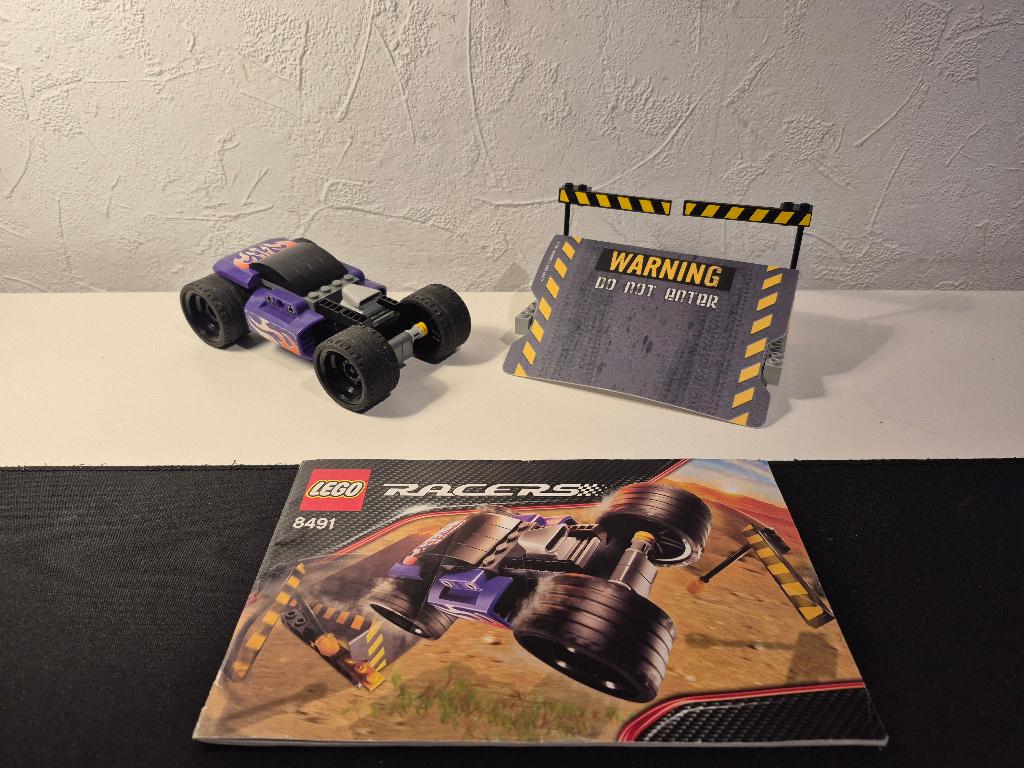 Lego Racers 8491 Ram Rod, Kinderen en Baby's, Speelgoed | Duplo en Lego, Gebruikt, Lego, Compleet, Ophalen of Verzenden