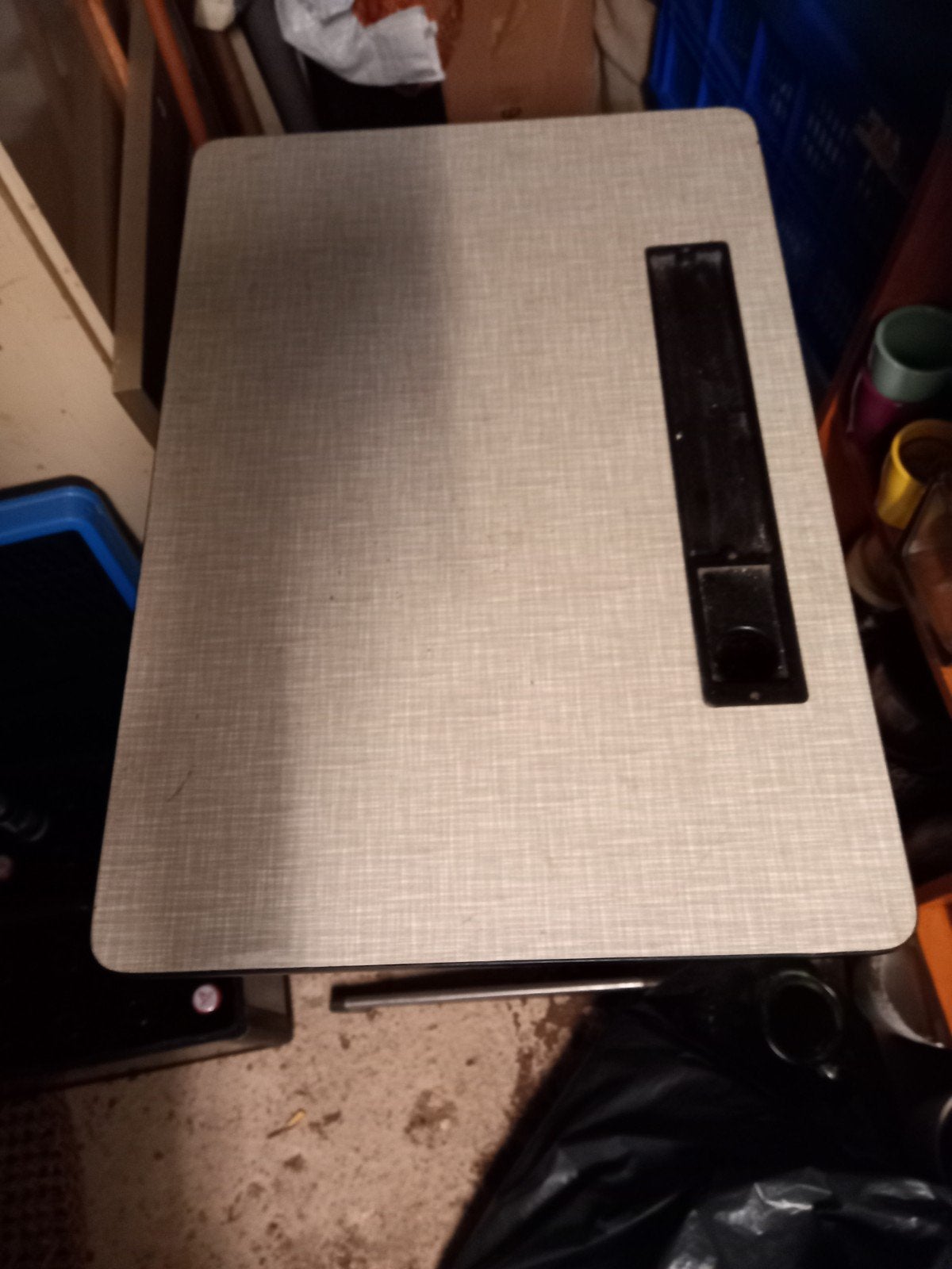 Vintage schooltafeltje met vak, Ophalen, Gebruikt, Minder dan 130 cm