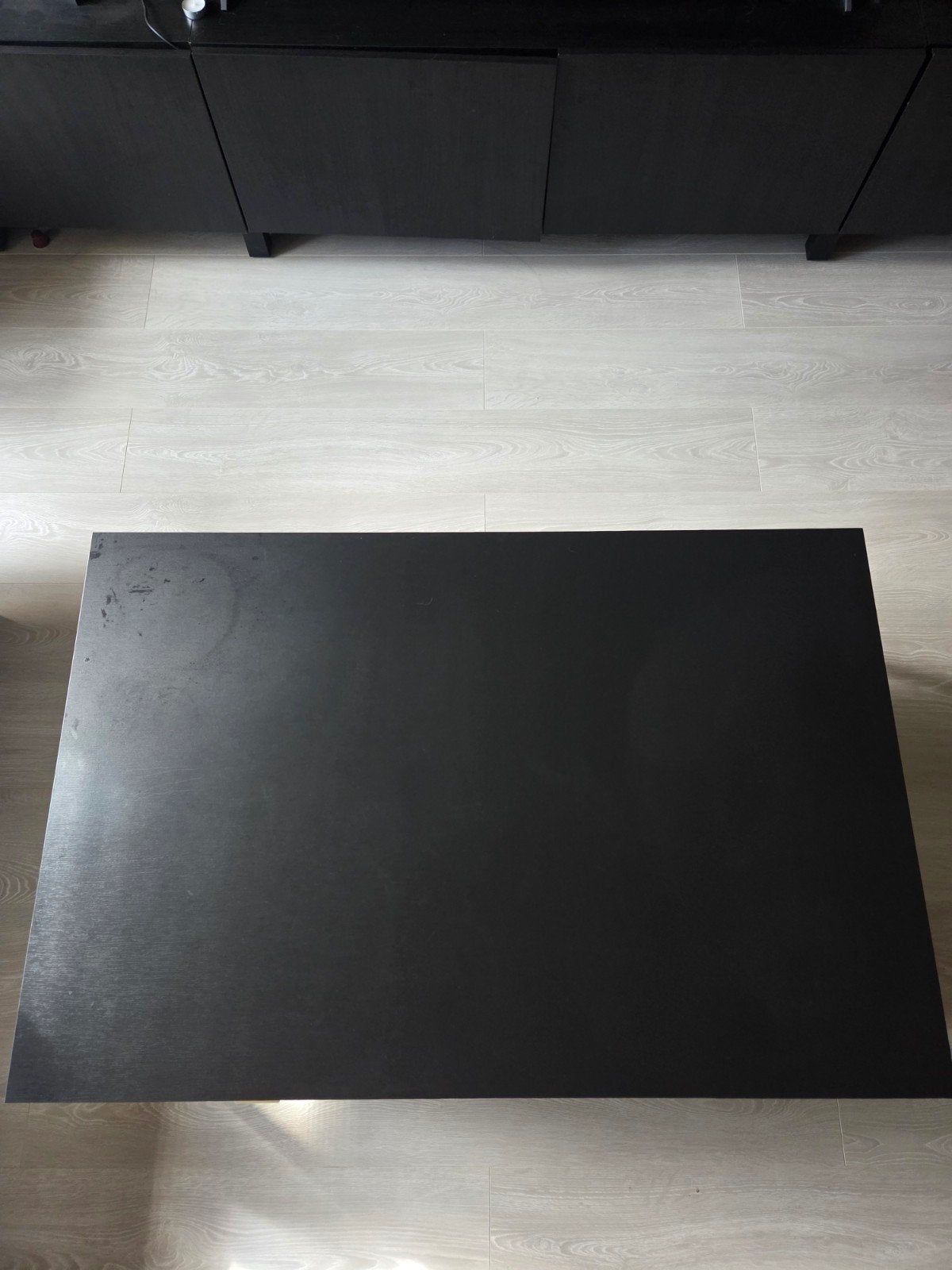 Meubella Navil salontafel zwart - 104x68x46 cm, Ophalen, Gebruikt, 100 tot 150 cm, 50 tot 100 cm
