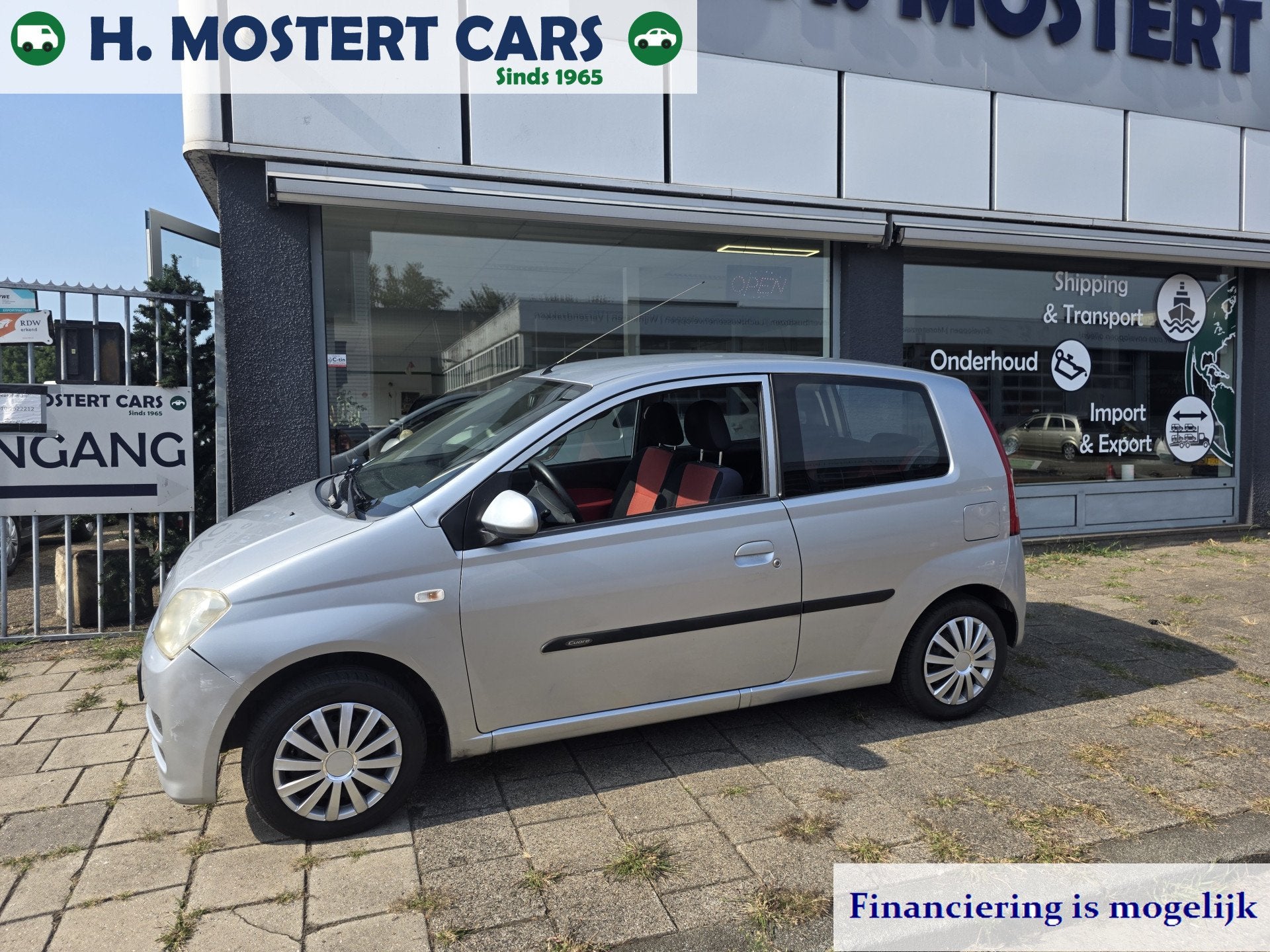 Daihatsu Cuore 1.0-12V Nagano Nette en goed rijdende wagen~!, Auto's, Stof, 18 €/maand, Elektrische ramen, Cuore