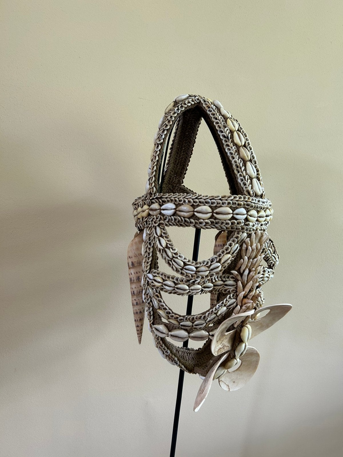 Prachtig oud Asmat Spiritmasker, Papua Nieuw Guinea Tribal, Ophalen of Verzenden