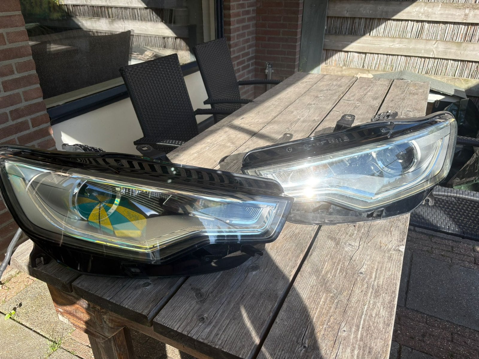 Audi A6 C7 Koplampen LED - Origineel, Ophalen of Verzenden, Gebruikt, Audi