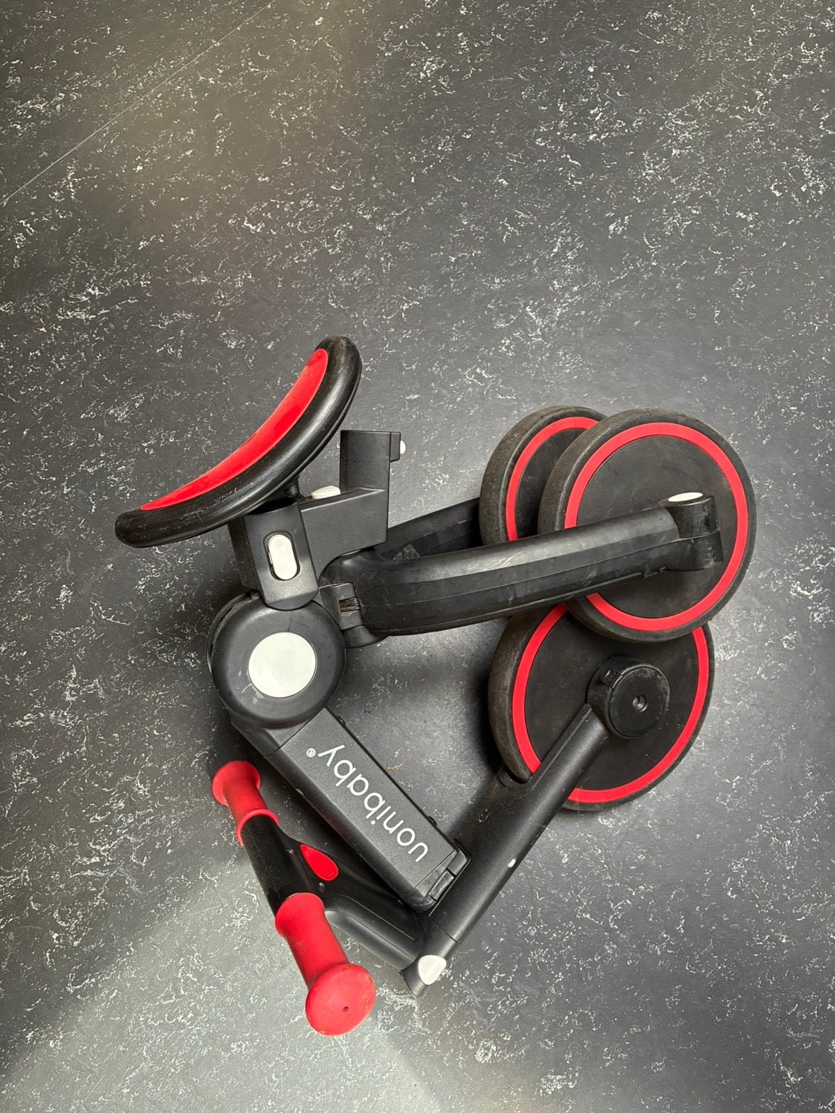 Uoni veelzijdig kinderfietsje, Ophalen of Verzenden, Gebruikt, Minder dan 16 inch