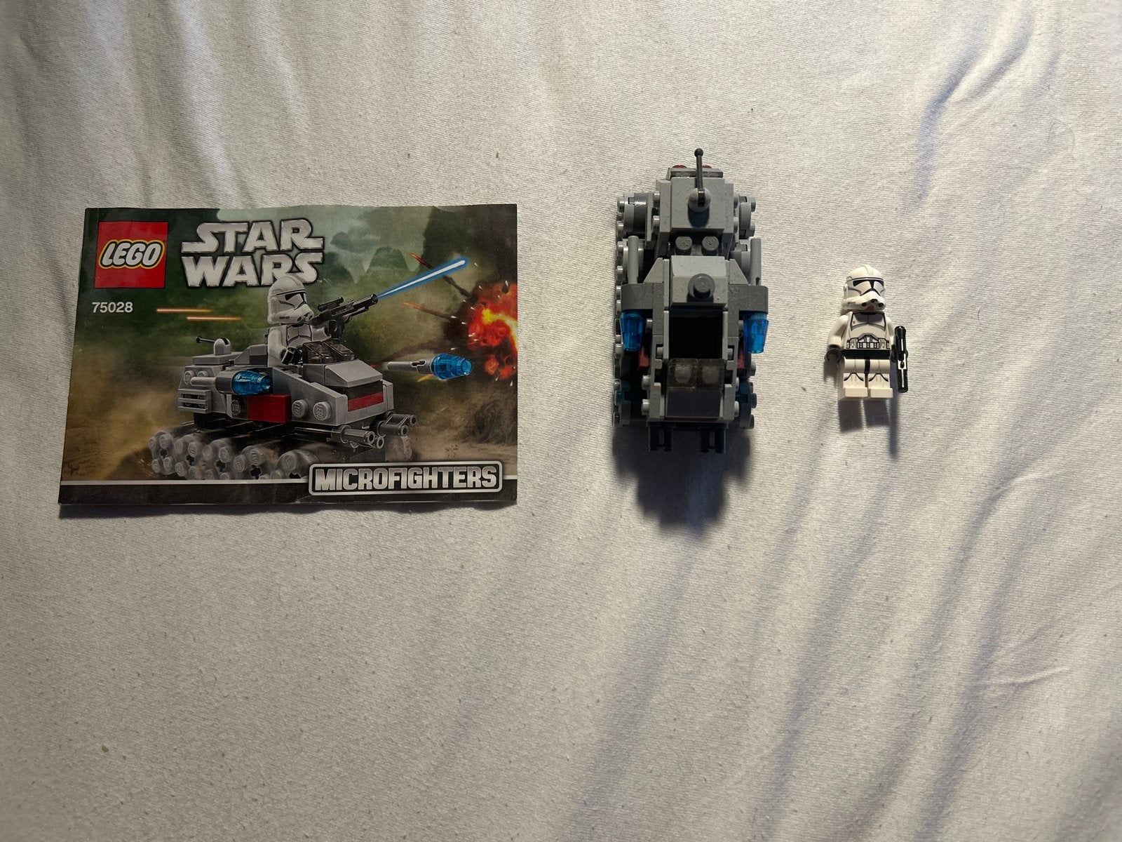 LEGO Star Wars Microfighters Set 75028 Clone Turbo Tank, Ophalen of Verzenden, Zo goed als nieuw, Overige merken
