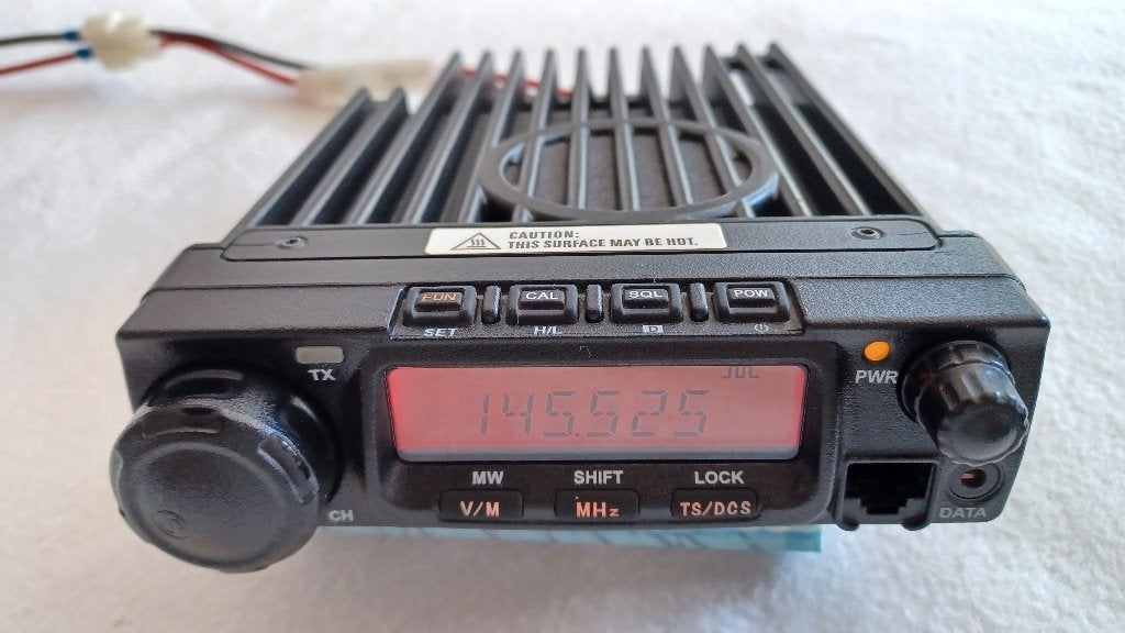 Transceiver Anytone AT-588 vhf, Ophalen of Verzenden, Zo goed als nieuw, Zender en Ontvanger