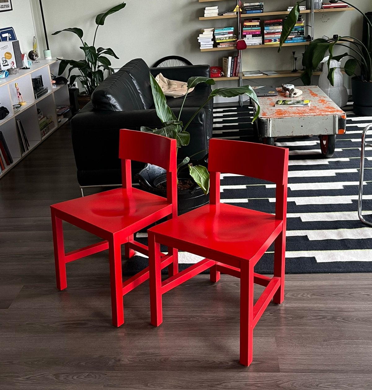 2x Moooi design stoel Atelier van Lieshout, Ophalen, Twee, Zo goed als nieuw, Modern