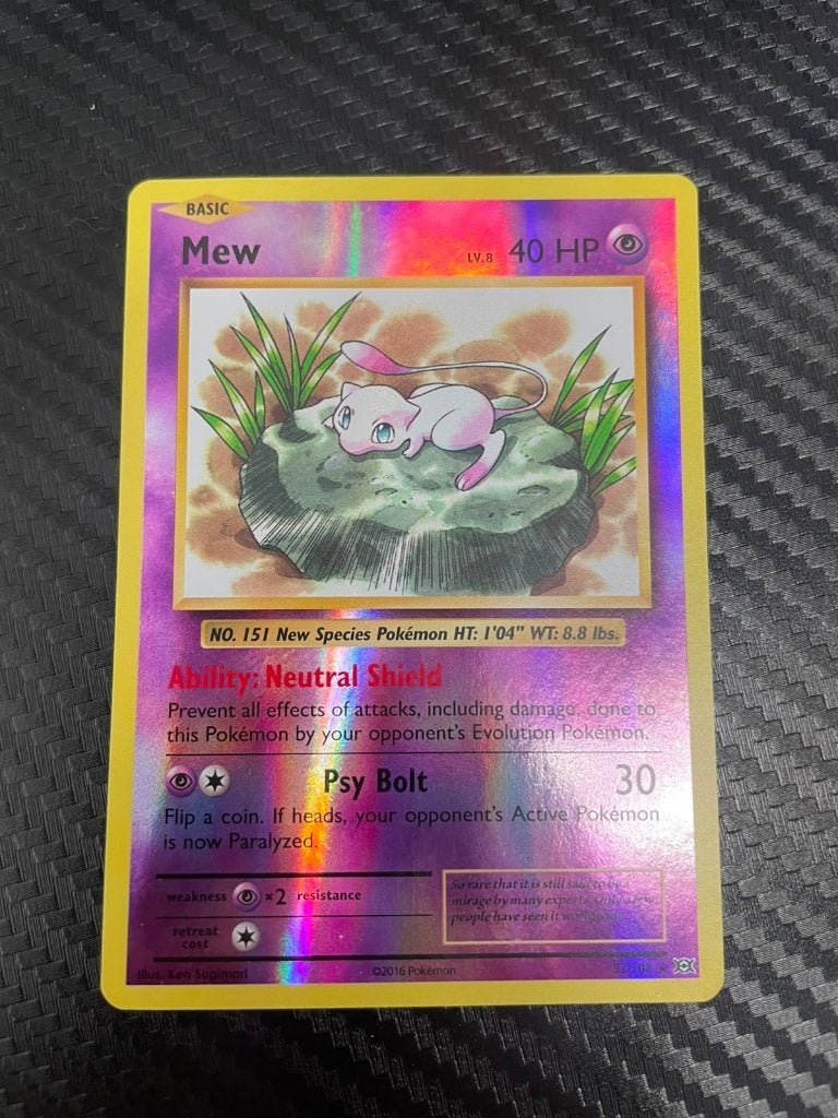 Mew 53/108 EVOLUTIONS REVERSE Pokemon