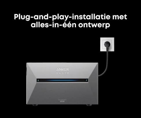 Anker Solix Solarbank 2 1600 AC - zo goed als nieuw, Ophalen, Zo goed als nieuw