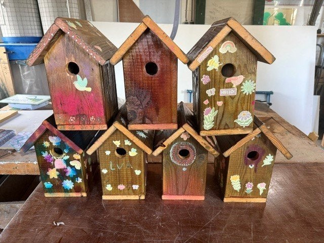 Vogelhuisjes, Ophalen, Nieuw