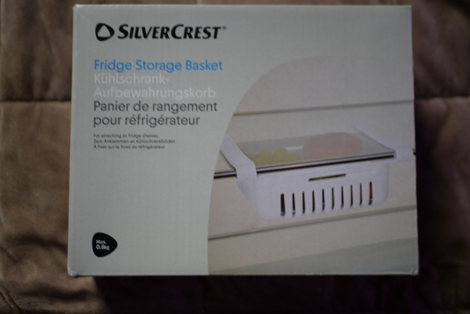SilverCrest Koelkast Opbergmand - Nieuw in Doos, Witgoed en Apparatuur, Koelkasten en IJskasten, Zonder vriesvak, Minder dan 85 cm